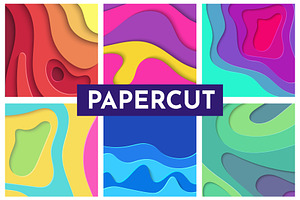 Paper Cut 30 Backdrops Collection