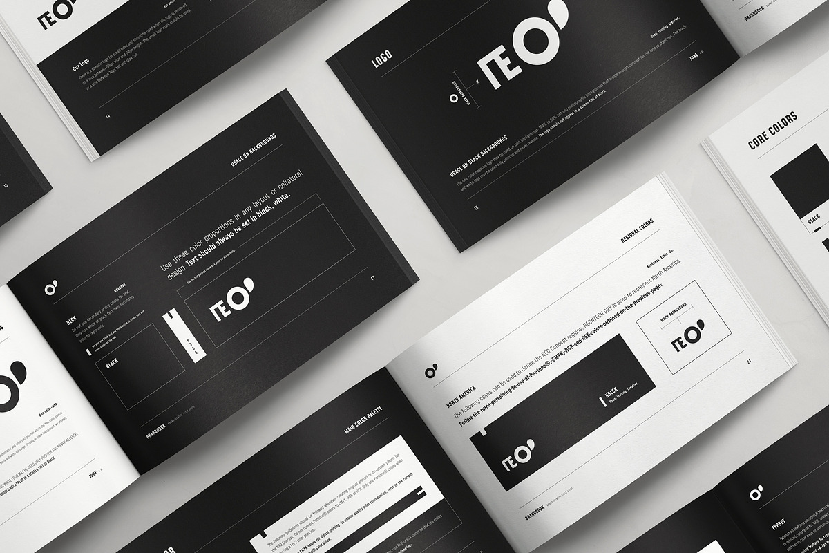 NEO | Brand Guidelines, a Brochure Template by Studio Bons (Photo 13 of 35)