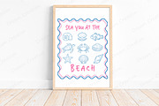 Summer Coastal PNG Hand Drawn Line A, an Illustration by Dream Creation (Thumbnail 3 of 7)