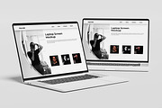 Laptop Mockup vol 2, a Mac Mockup by mahhyud (Thumbnail 2 of 5)