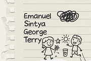 Children’s Scribbles Fun Kids Doodle, a Handwritten Font by cocodesign (Thumbnail 5 of 7)