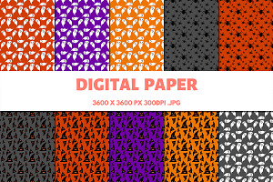 Halloween Seamless Pattern 3