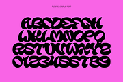 Flowtica - Groovy Bold Font, a Sans Serif Font by limitype (Thumbnail 7 of 12)