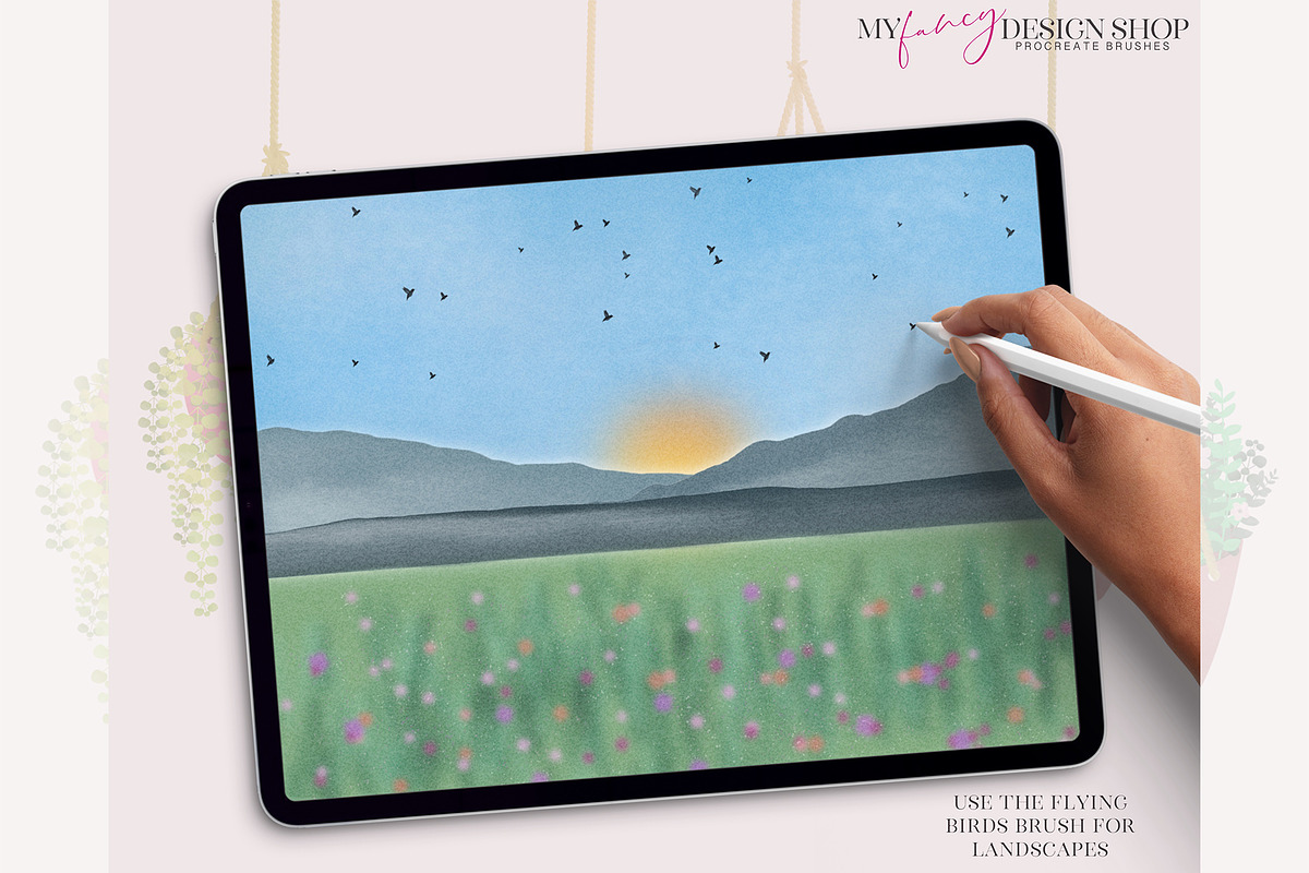 Procreate Spring Floral and Leaf Set, a Brush Add-On by My Fancy Design Shop (Photo 10 of 13)