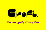 Groft, a Handwritten Font by Gittype (Thumbnail 1 of 9)