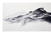 Kesi Co. B&W Ink Wash Art, a Texture Illustration by milatovar (Thumbnail 8 of 20)