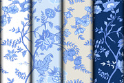 Jacobean Passion Seamless Patterns, a Pattern Graphic by Elen-Lane (Thumbnail 3 of 5)