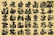 Western Cowboy and Cowgirl, an Illustration by Nocturnal Wolf (Thumbnail 13 of 16)