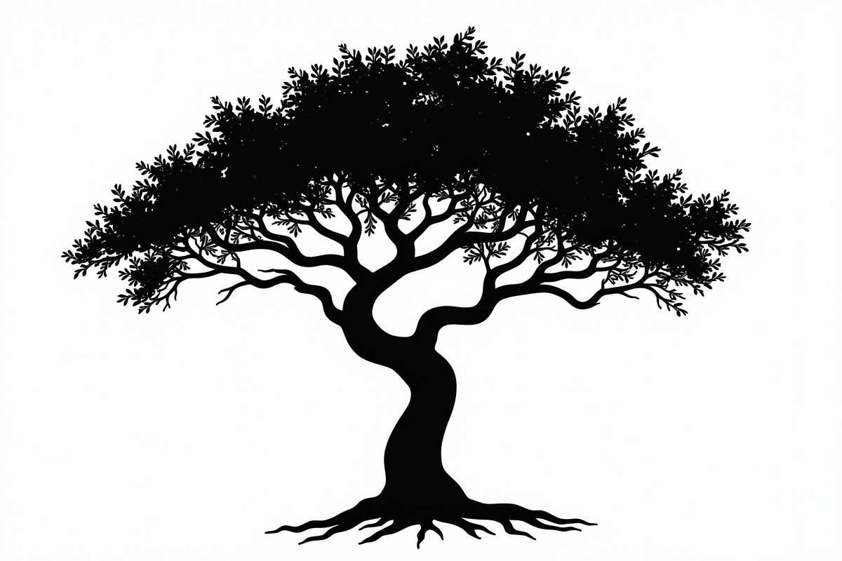 Black Tree SVG Bundle, an Illustration by hafijul (Photo 3 of 21)