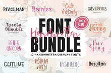 Handwritten Crafty Font BUNDLE