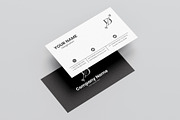 D letter monogram with stationary,, a Stationery Template by Walldecorated (Thumbnail 3 of 3)