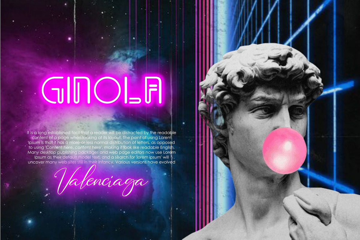 Sefa Mono Line Sans Neon font, a Sans Serif Font by WhymoreArt (Photo 6 of 10)