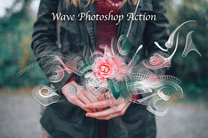 Wave Photoshop Action