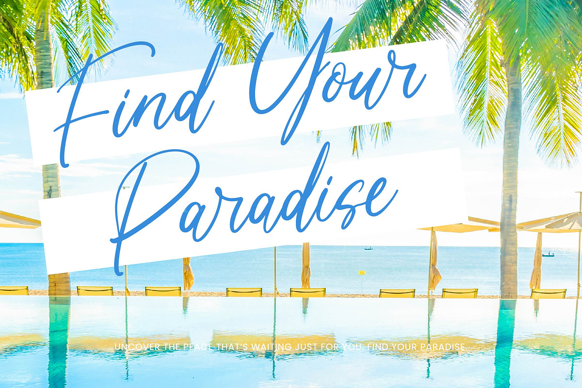 Club Vacation Handwritten Font, a Script Font by Letterena Studios Script (Photo 4 of 15)