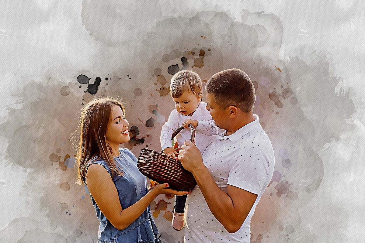 Watercolor Brush Portrait Action, an Action Add-On by MRI STUDIO (Photo 11 of 16)