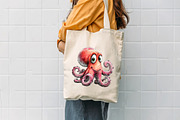 Watercolor Cute Summer Collection, an Illustration by CreationArt (Thumbnail 4 of 7)