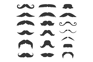 Mustache Big Set