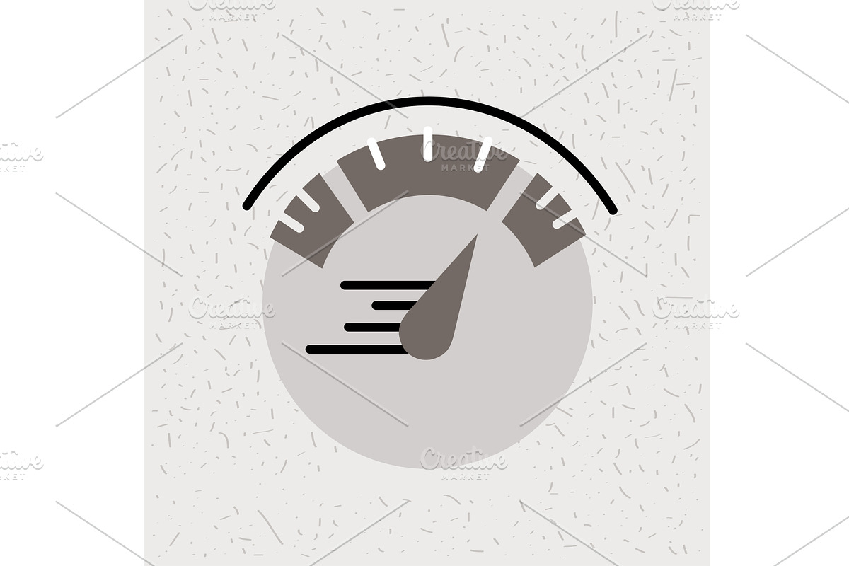 gauge speed measure, an Object Illustration by studiogstock