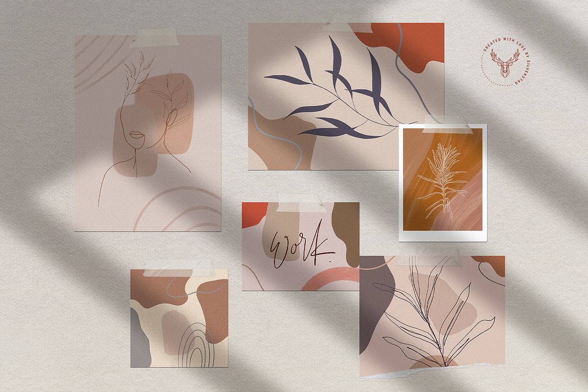 Natural Spring & Instagram Elements, an Illustration by SilverStag Type Foundry (Photo 12 of 39)