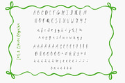 Ink & Clover. A Whimsical Font Duo, a Handwritten Font by PaperJamLab (Thumbnail 16 of 18)
