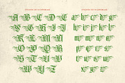 Signtelly Typeface, a Blackletter Font by alit design (Thumbnail 15 of 20)