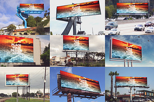 50 Billboard Mock-up Mega Bundle 1