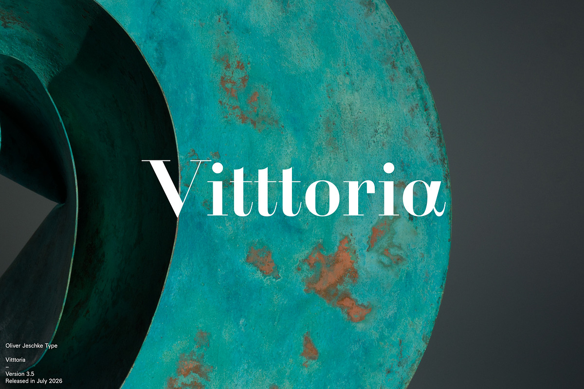 Vitttoria, a Serif Font by Oliver Jeschke (Photo 2 of 2)