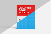 US Letter Book Mockup - 8 views, a Books & Magazine Mockup by Illusiongraphic (Thumbnail 11 of 22)