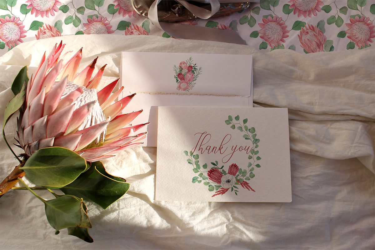 Modern Bridal Floristry Berry Pink, a Decorative Illustration by Catch the Dream Art (Photo 14 of 14)