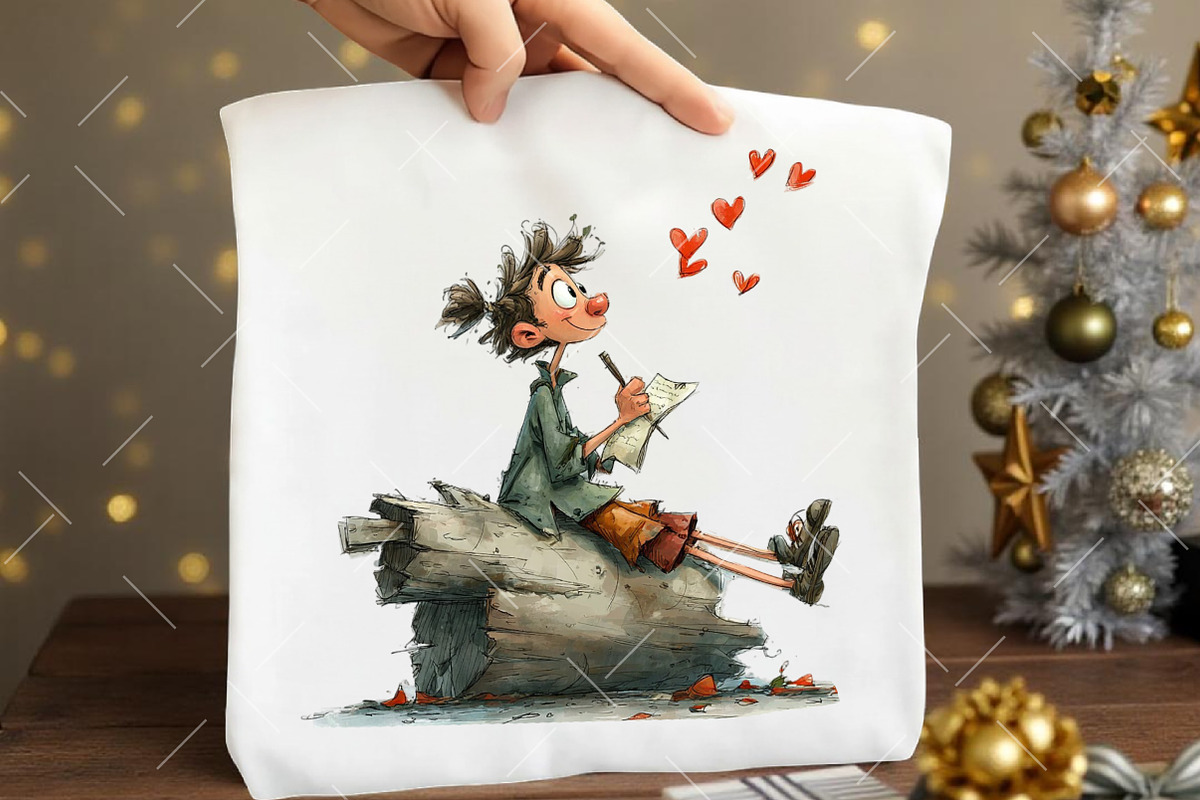Quirky Valentine Clipart, an Illustration by OK Design (Photo 6 of 6)