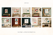 45 Christmas Frame Canva Mockups, a Household Mockup by Matisse Studio (Thumbnail 8 of 9)