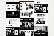 Minimal Wix Studio Landing Page, a Wix Template by AdvertFox (Thumbnail 2 of 9)