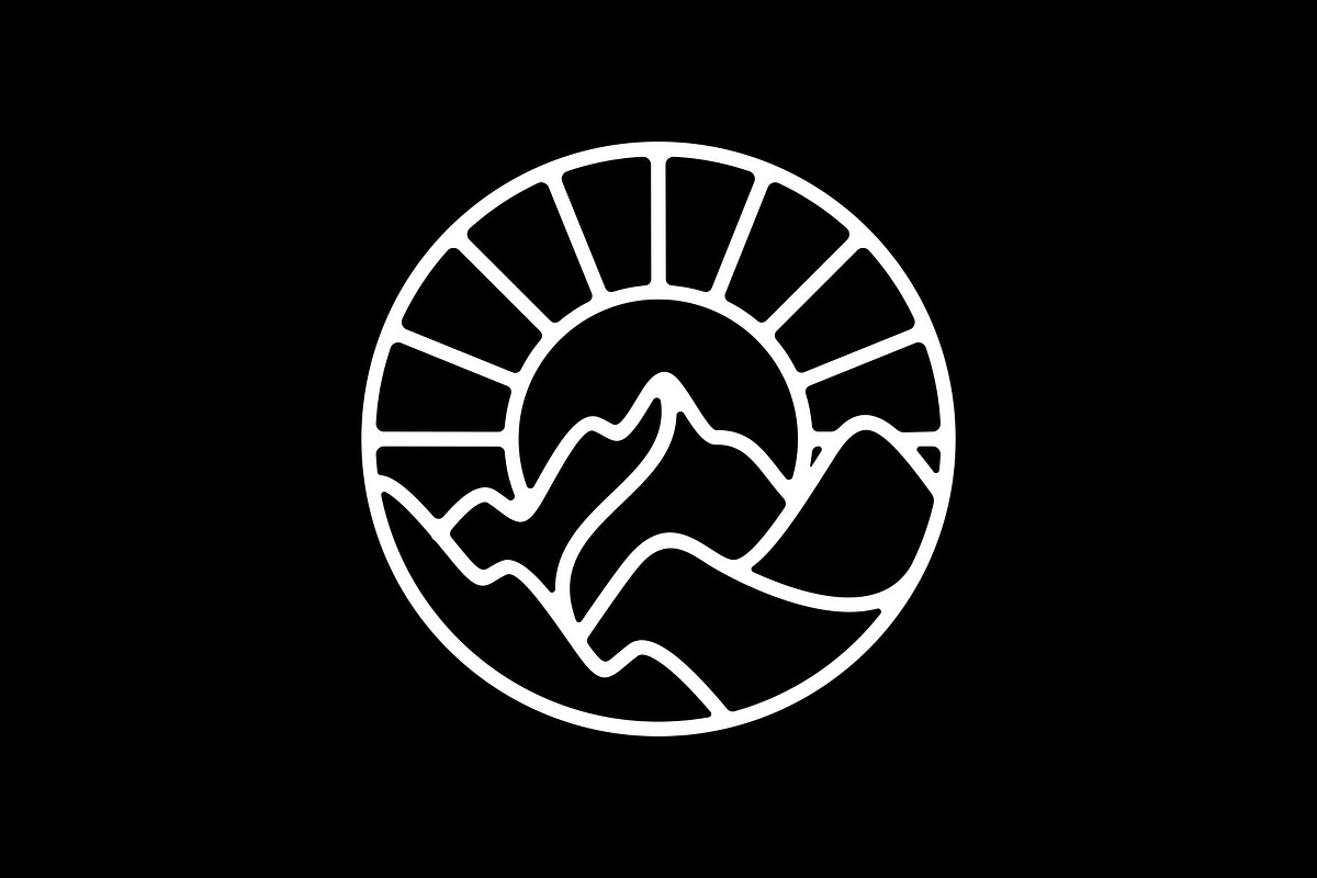 Mountain Hill Valley Sun Logo, a Branding & Logo Template by Buqancreative (Photo 4 of 4)