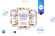 Ice Cream Social Flyer, a Flyer Template by Aam360 (Thumbnail 3 of 3)