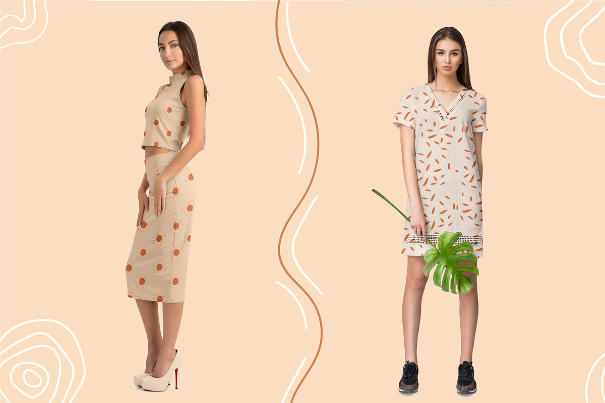 Boho Big collection, a Background Graphic by roskque (Photo 10 of 19)