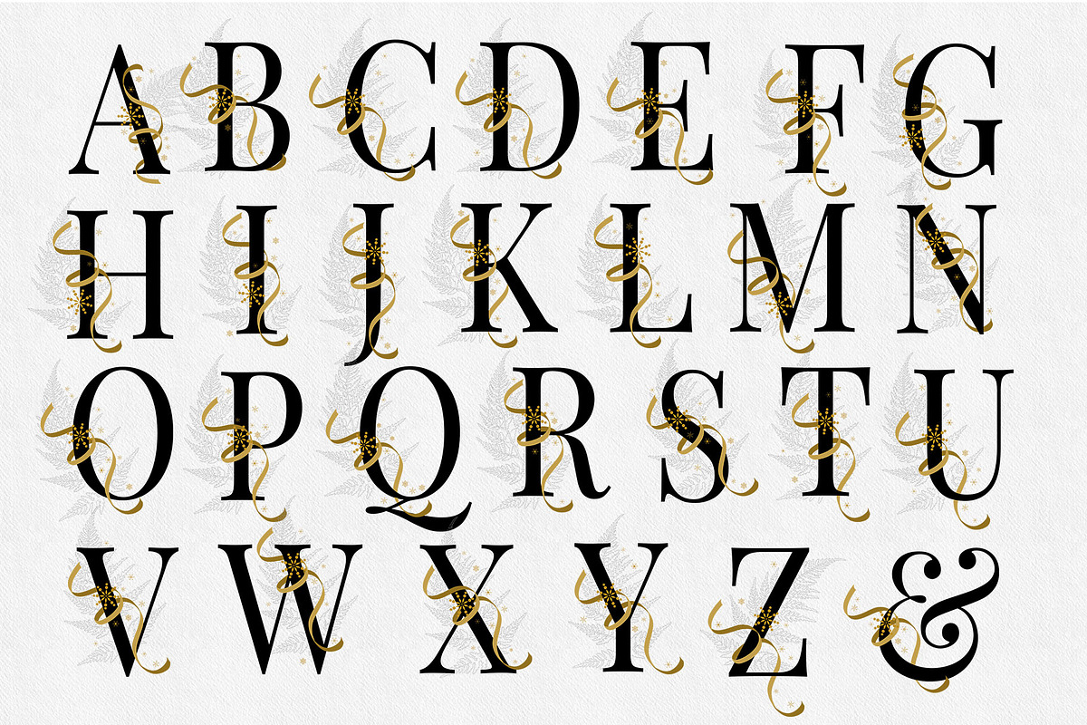 Holiday Snowflake Alphabet, an Illustration by Maggie Stilwell Design (Photo 2 of 6)