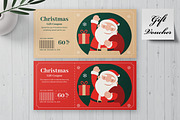 Christmas Gift Coupon, a Stationery Template by MightyDesign (Thumbnail 1 of 6)