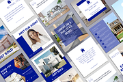 Real Estate Instagram Post Templates, a Social Media Template by Joricreatives (Thumbnail 2 of 4)