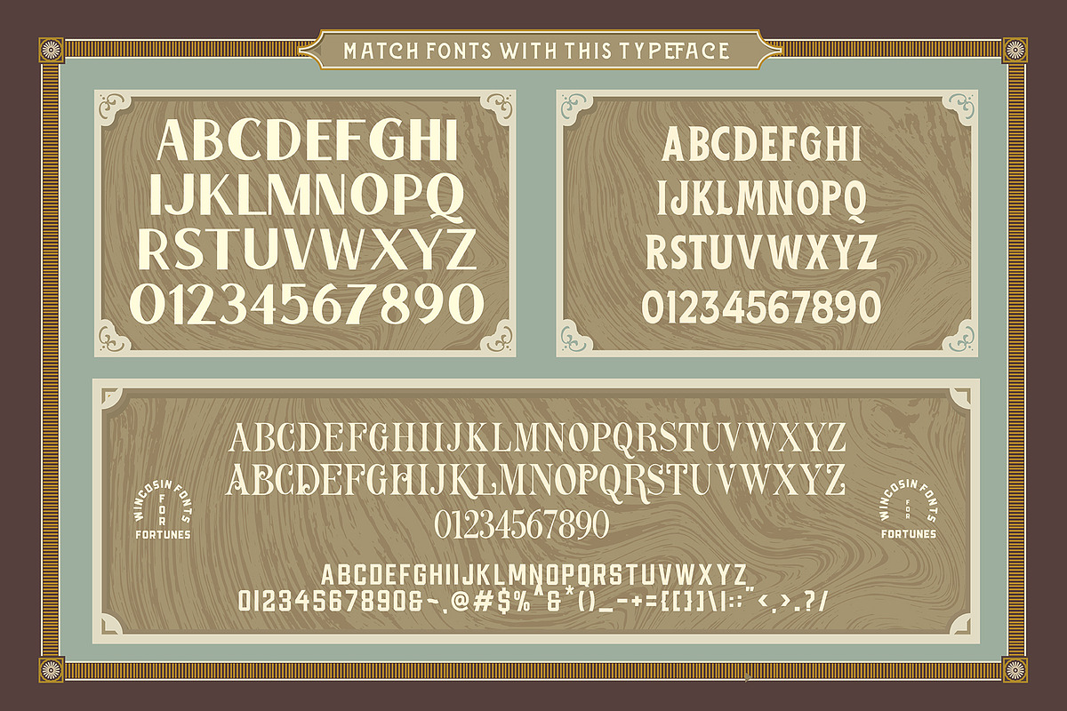 Wincosin Vintage & Package Fonts preview 8