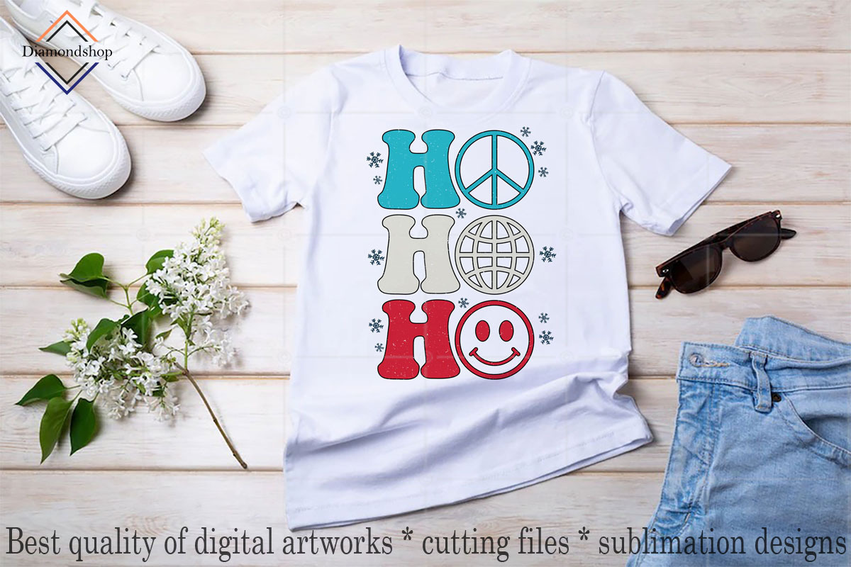 Retro Christmas Sublimation Bundle, a Decorative Illustration by DiamondShop (Photo 9 of 20)