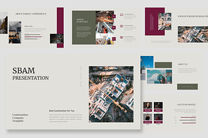 Sbam : Building Firm Google Slides, a Presentation Template by Punkl Camp