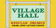 Village Hall JNL, a Font by Jeff Levine Fonts (Thumbnail 1 of 5)