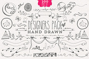 Hand drawn Designers Element Kit, an Illustration by StylishDesignMe (Thumbnail 2 of 5)