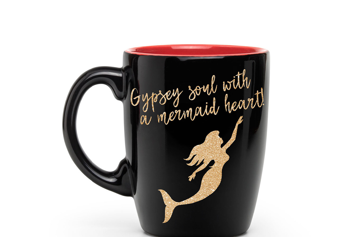 Glitter Mermaid Clipart, a Graphic by ConfettiBears (Photo 4 of 5)