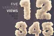 Foam or Cloud - 3D Lettering, a Graphic by MIIM (Thumbnail 4 of 7)