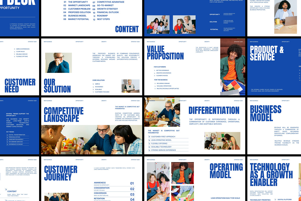 New Business Google Slides, a Presentation Template by adoestudio (Photo 7 of 8)