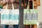 Totebag Street Mockup Set - Vol 2, a Merchandise Mockup by DOBE Studio (Thumbnail 4 of 5)