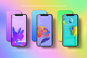 Acid Flowers Set, an Object Graphic by TiriCo (Thumbnail 7 of 11)