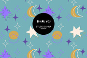 Celestial green, a Pattern Graphic by StudioSonna (Thumbnail 3 of 3)