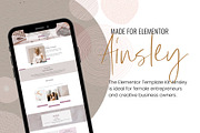 Elementor Template Kit Ainsley, a WordPress Template by Brand & Palms (Thumbnail 2 of 8)